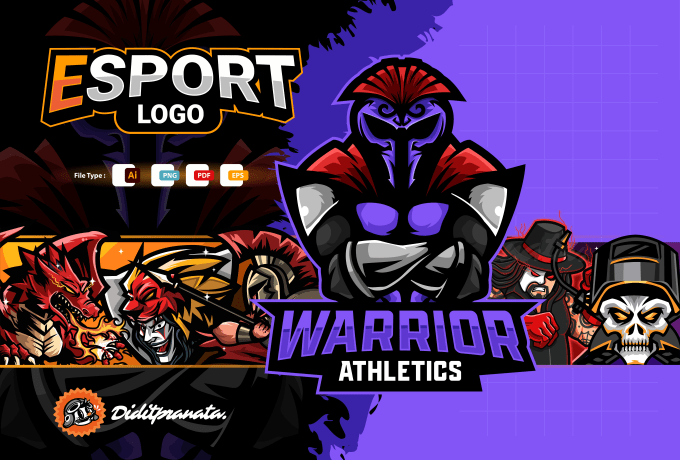 Gig Preview - Design baseball team, esports, youtube, and twitch logo