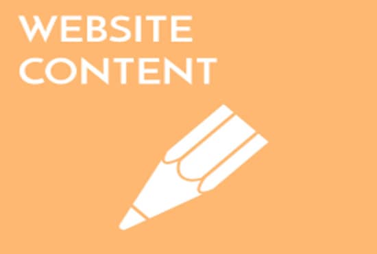 Gig Preview - Write website content for your business or services