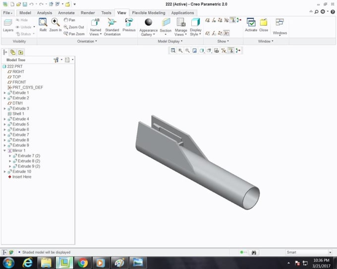 Gig Preview - Create 3d design of plastic products and assemblies on creo