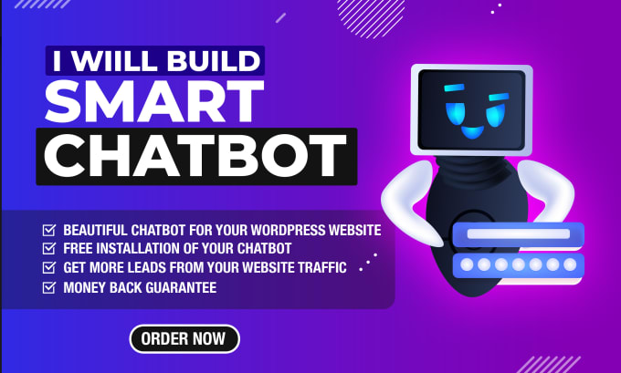 Gig Preview - Setup smart chatbot for your wordpress website in 48 hrs