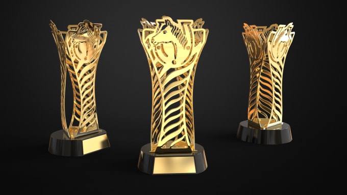 Gig Preview - Do 3d trophy and 2d awards for your events and shows