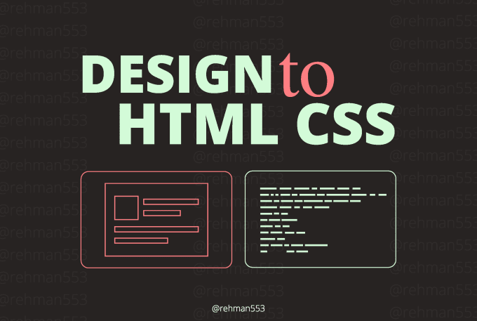 Gig Preview - Do frontend development in html css js