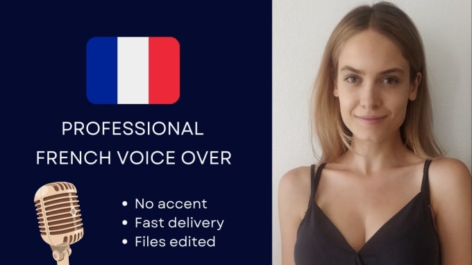 Bestseller - record professional french female voice over with no accent