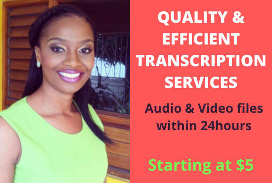 Gig Preview - Transcribe your audio and video files fast and accurately