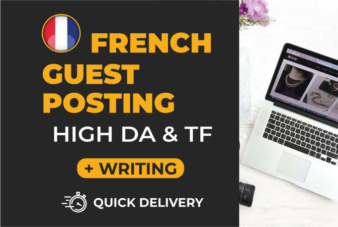 Gig Preview - Guest post on high da french blog