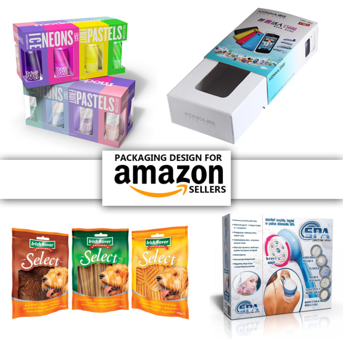 Gig Preview - Design modern packaging for amazon sellers