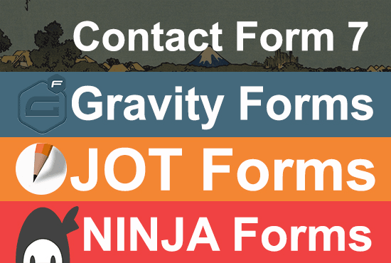 Gig Preview - Design contact from 7,gravity forms,ninja forms, jot forms