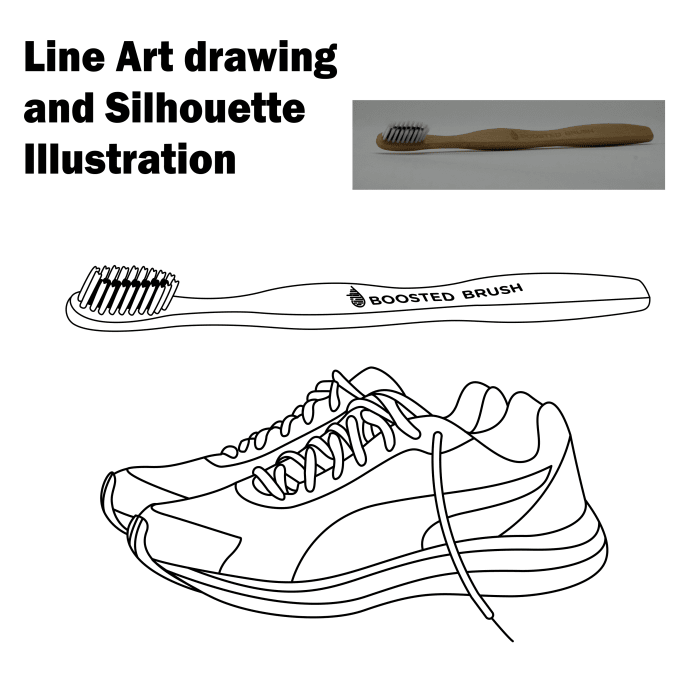 Bestseller - do vector line art, line drawing, outline illustration