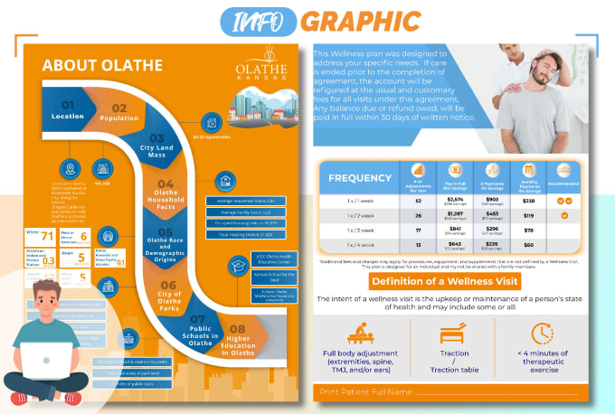 Gig Preview - Create custom professional infographic design