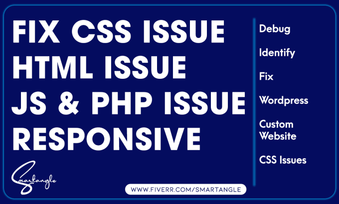 Gig Preview - Fix CSS issues fix CSS errors wordpress issues HTML issues