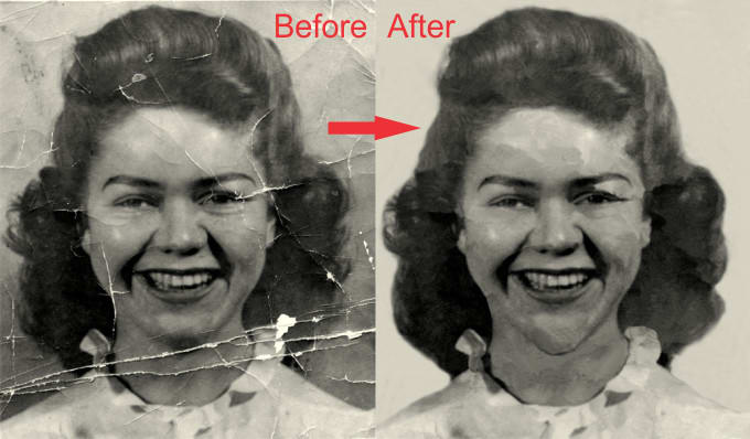 Gig Preview - Do best and professional photo restoration