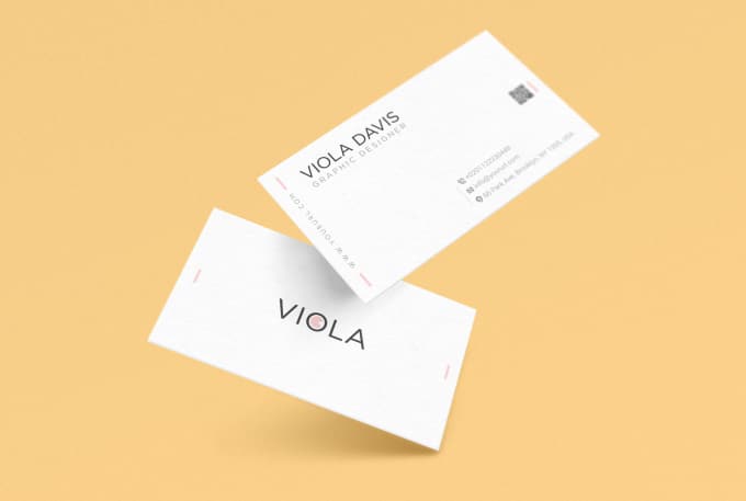 Gig Preview - Design a professional business card