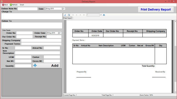 Gig Preview - Develop and design your reporting and billing application with gui in 2 hours