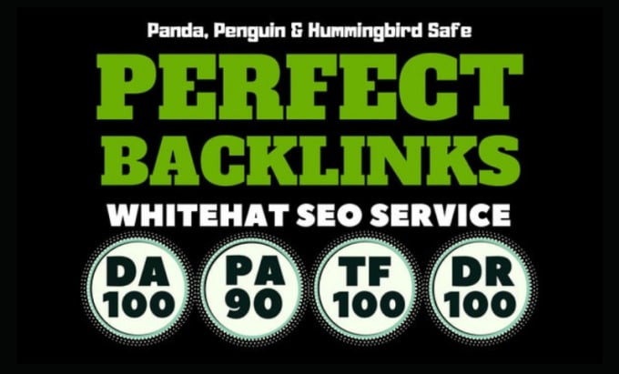 Bestseller - build 100 unique domain SEO backlinks on da100 tf100