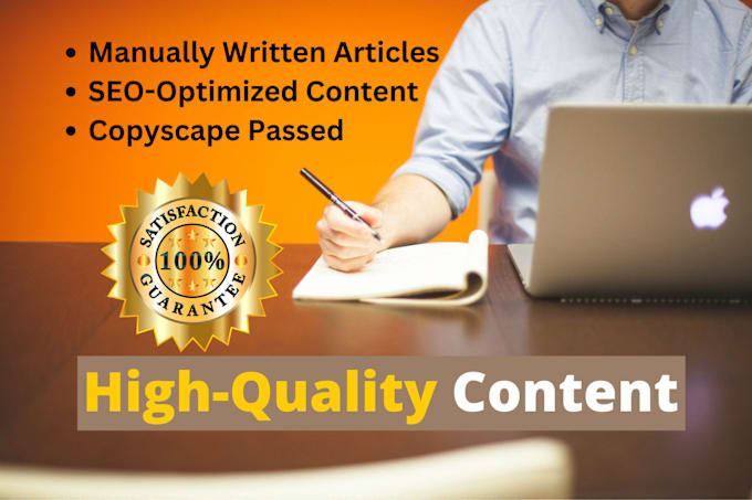 Bestseller - write high quality SEO articles and blog posts