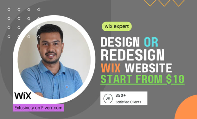 Gig Preview - Design redesign your wix website