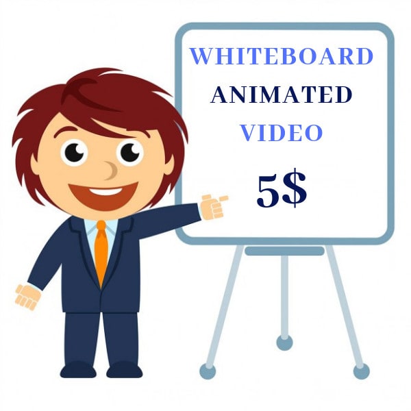 Gig Preview - Create awesome whiteboard animation explainer videos