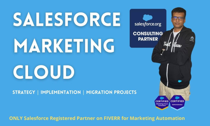 Gig Preview - Set up salesforce marketing cloud email, data extn, journey