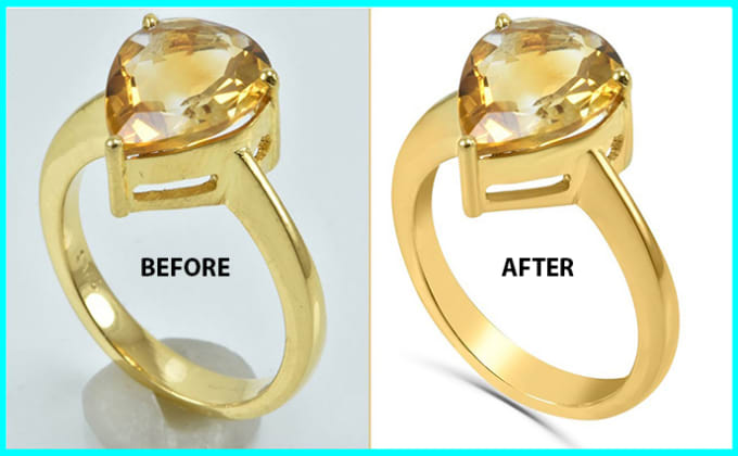 Gig Preview - Do jewelry background removal 100 photos superfast