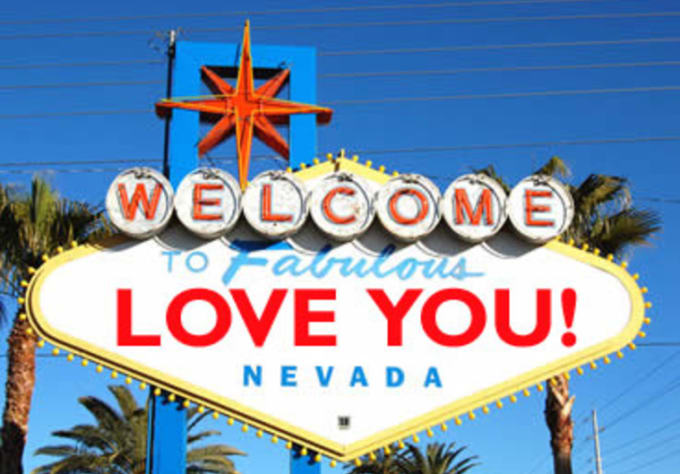 Gig Preview - Put your name or message on the iconic las vegas sign