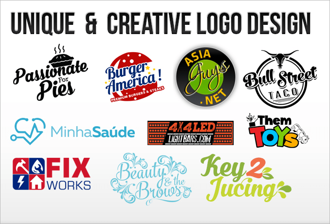 Gig Preview - Create a quick logo for your business