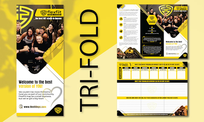 Gig Preview - Do trifold brochure design