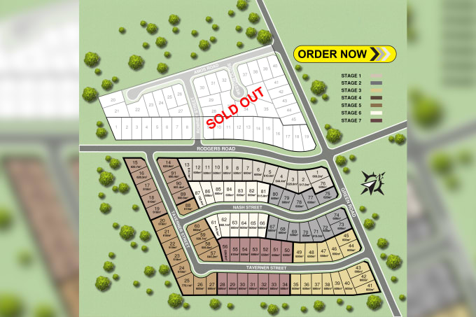 Gig Preview - Pro render site plan,plat map, campground map or vector map