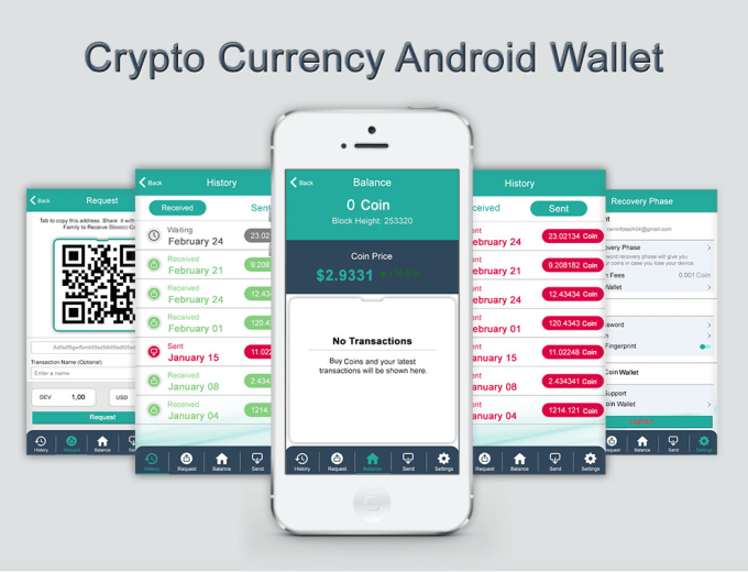 Gig Preview - Our agency will develop a cryptocurrency android wallet