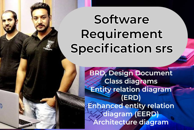 Gig Preview - Do software requirement specification srs, sdd, brd, technical documentation