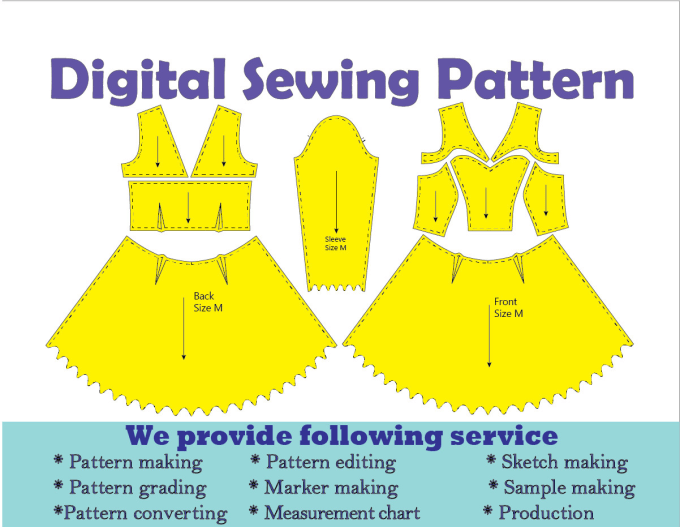 Gig Preview - Be sewing pattern maker for your clothes