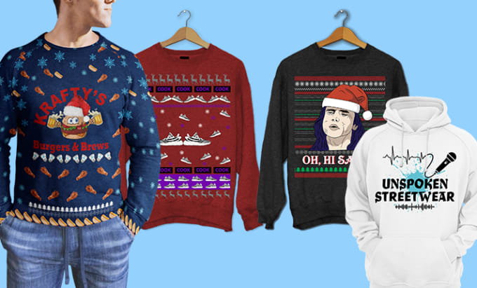 Gig Preview - Design awesome ugly sweater