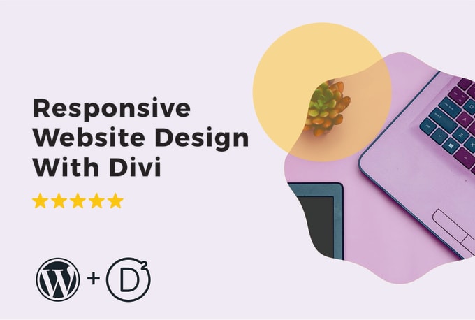 Gig Preview - Build responsive optimized wordpress website in divi theme