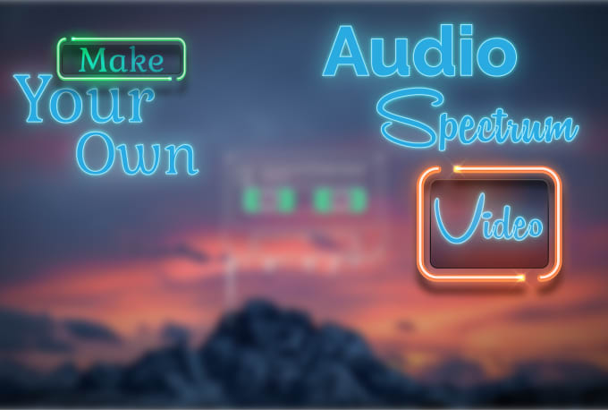 Gig Preview - Create professional audio music spectrum