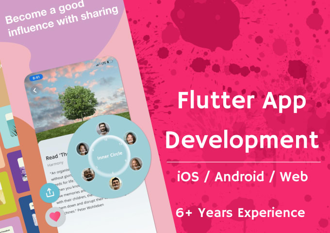 Gig Preview - Our agency will develop high end mobile apps using flutter