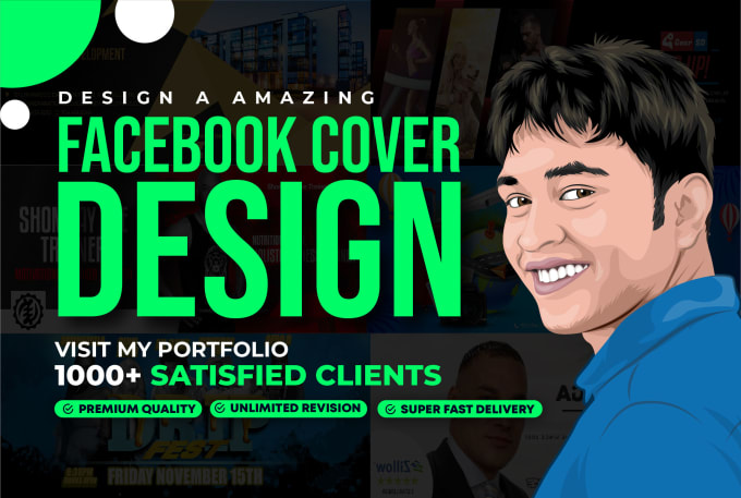 Gig Preview - Create facebook cover photo banner design, fb page cover, fb cover, fb ads