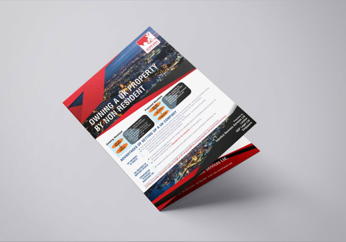 Gig Preview - Design amazing bifold and trifold brochure designs