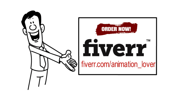 Gig Preview - Create best whiteboard animation video