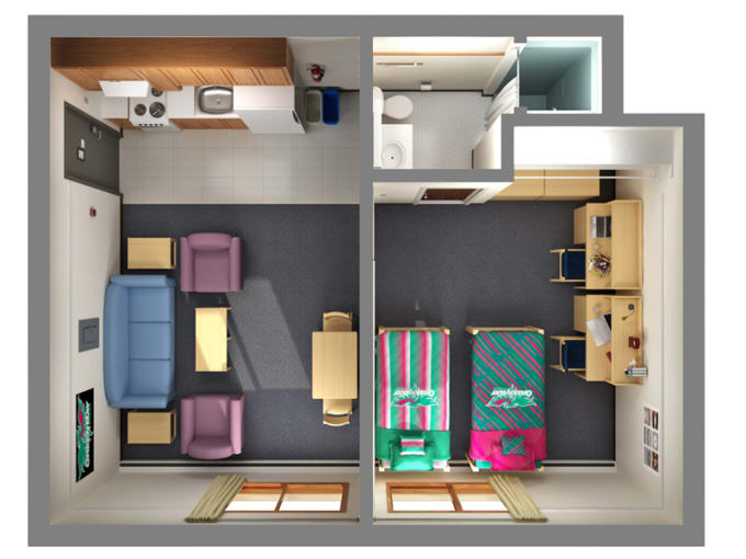 Gig Preview - Do realistic rendering  of your floor plan by sketchup