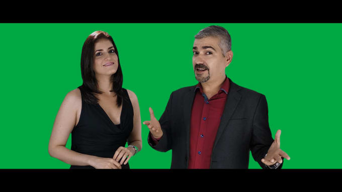 Gig Preview - Produce a perfect chroma key video for you, only in spanish