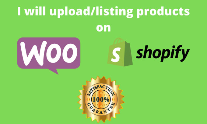 Gig Preview - Upload products at your woocommerce online store