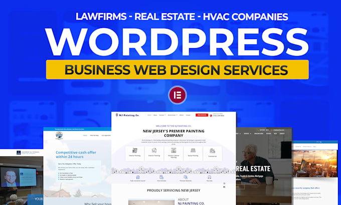 Bestseller - design professional business wordpress website or landing page