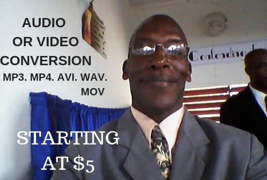 Gig Preview - Convert your video or audio files mp3 wav m4a wma mp4 mov