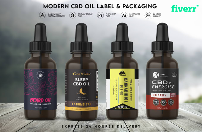 Bestseller - do bottle label design, cbd label design, cbd oil label and product packaging