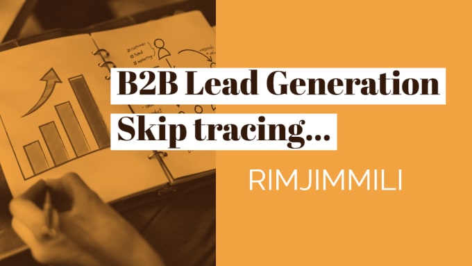 Gig Preview - Do skip tracing, b2b lead generation