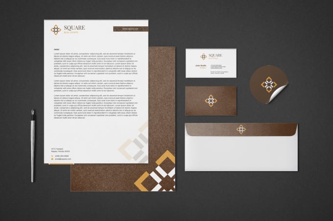 Gig Preview - Design letterhead, business card or envelope