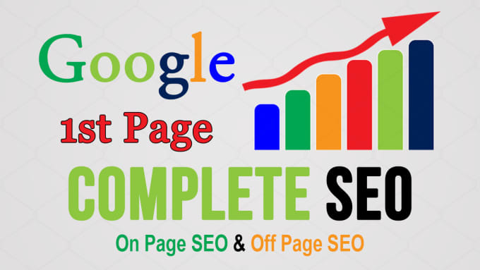 Gig Preview - Do complete website SEO on page and off page optimization