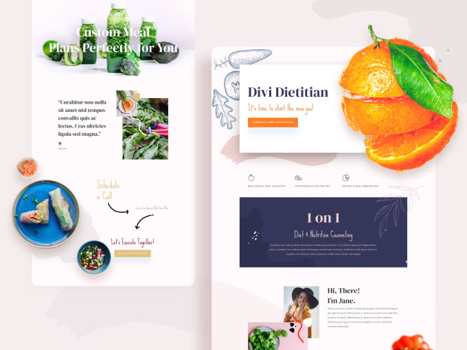 Gig Preview - Create a modern, elegant website with divi theme