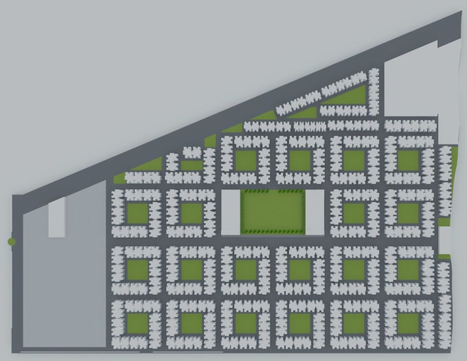 Gig Preview - Town plan, society, residential area and make 3d of master plan , site plan