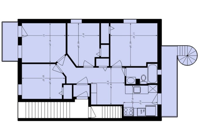 Gig Preview - Draw your plans house, villa