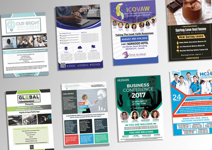 Gig Preview - Design a flyer, brochure, banner, leaflet under 24 hours